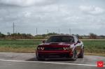 Dodge Challenger SRT Hellcat on Vossen Wheels (HF-3) 2019 года